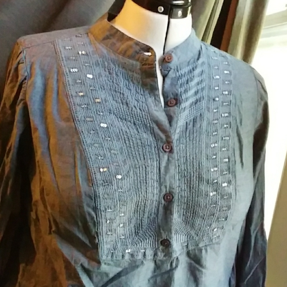 Style & Co Denim Tunic
